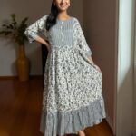 Adhikika Capsule Cotton Dress
