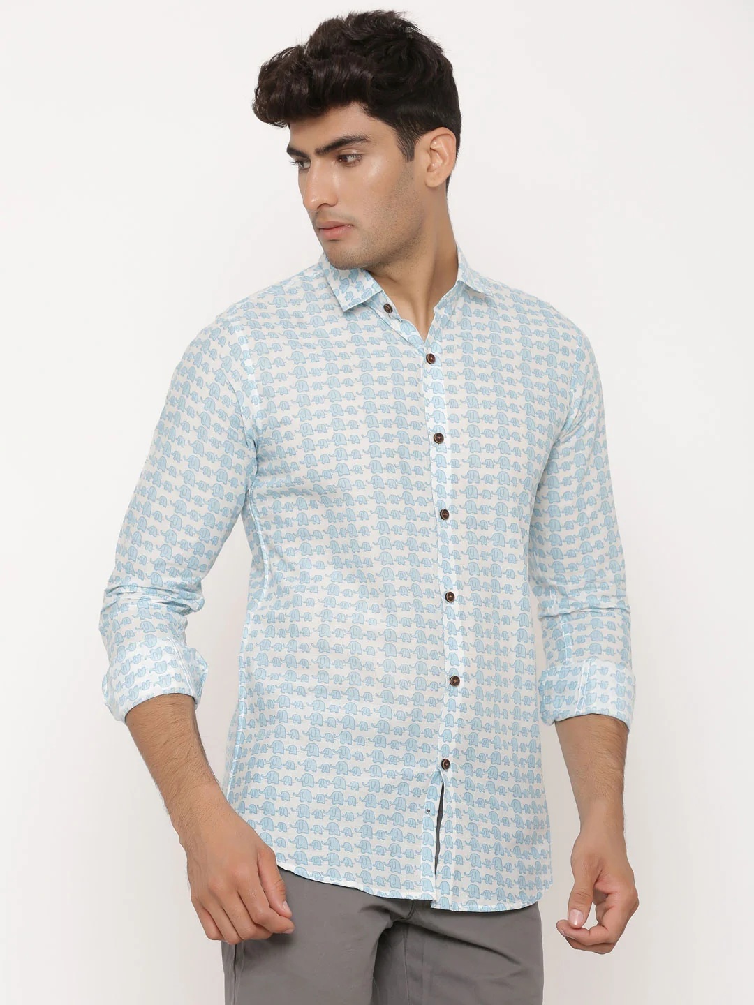 all-over-elephant-printed-shirt-xxxl-blue-full-sleeves-39560759-1 All Over Elephant Printed Shirt
