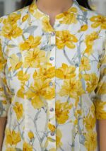 Aravalii Saffron Whisper Kurta