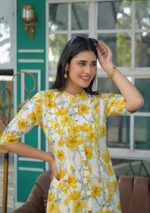 Aravalii Saffron Whisper Kurta
