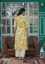 Aravalii Saffron Whisper Kurta