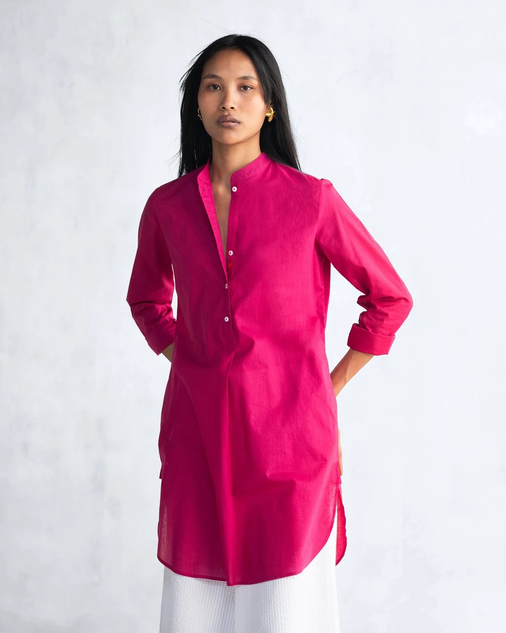basic-mid-length-kurta-berry-91309eaf-1 Basic Mid Length Kurta - Berry
