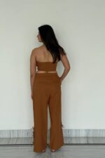 Chocolate corset and Pants
