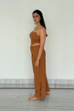 Chocolate corset and Pants