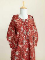 Heer Cotton Slub Printed Straight Kurta