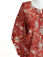 Heer Cotton Slub Printed Straight Kurta
