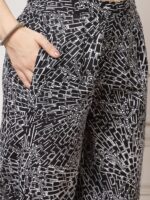 Indibelle Cotton Abstract Print A-Line Co-ord Set
