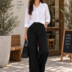 Women’s Urban Chic Shirt & Trouser Co-Ord Set