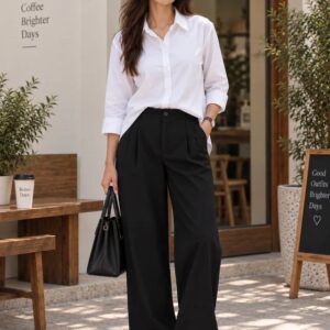 Women’s Urban Chic Shirt & Trouser Co-Ord Set