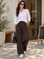 Women’s Urban Chic Shirt & Trouser Co-Ord Set