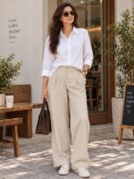 Women’s Urban Chic Shirt & Trouser Co-Ord Set