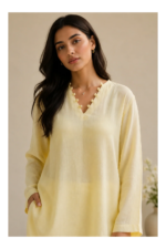 Indibelle Wrinkle Rayon Relaxed-Fit Co-ord Set