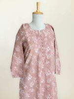 Leyla Cotton Block Printed Straight Kurta