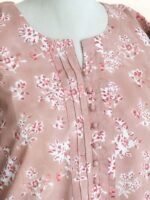 Leyla Cotton Block Printed Straight Kurta
