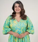 Multicolor Cotton Easy Fit Floral Print Dress