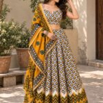Mustard Muse Lehenga Set