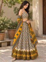 Mustard Muse Lehenga Set