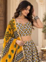Mustard Muse Lehenga Set