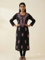 Pure Cotton Chikankari Worked Kurta